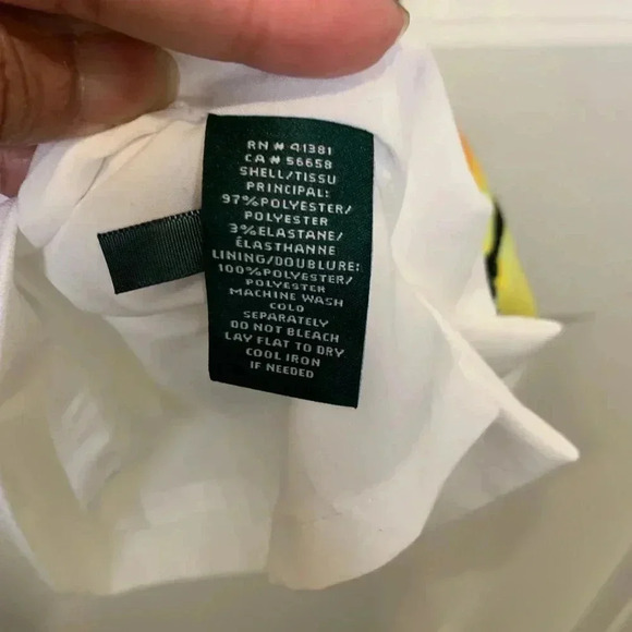 LAUREN RALPH LAUREN Womens Floral Print Sleeveless 8P - Picture 6 of 6